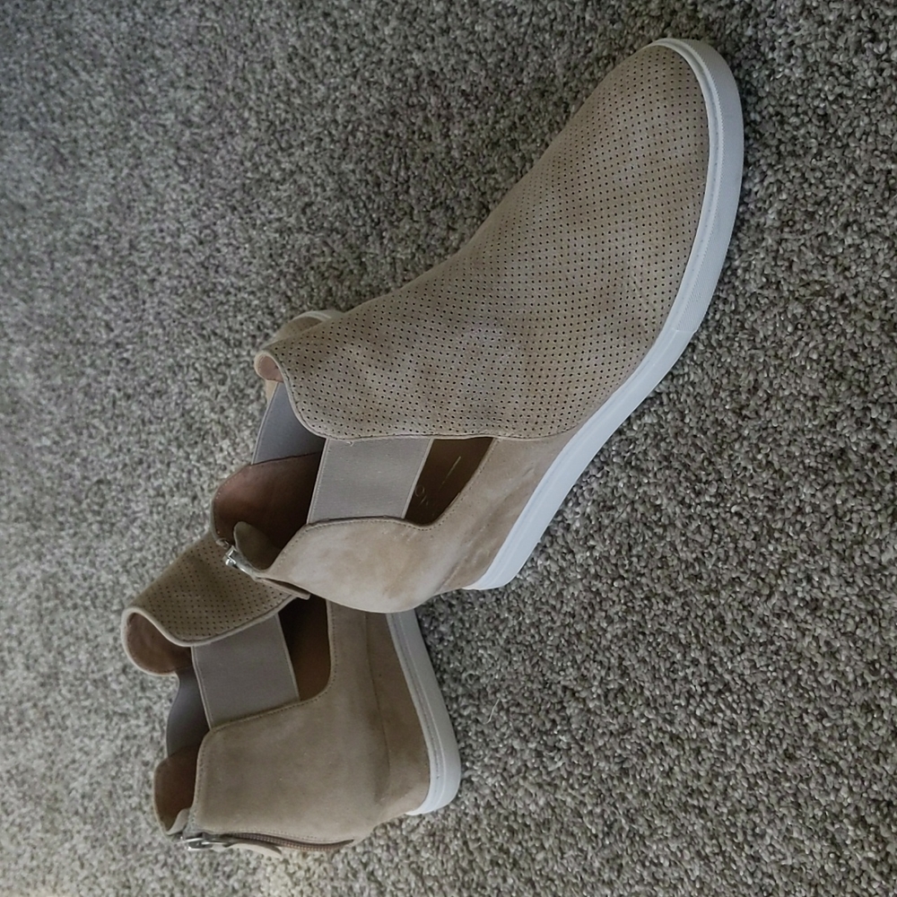 Linea Paolo Wedge Sneaker Booties